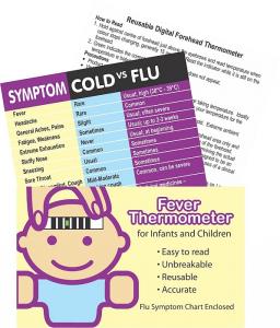 Child Fever, Cold and Flu Symptom Pack