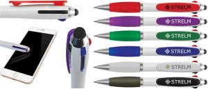 Curvy 3 Colour Stylus Pen