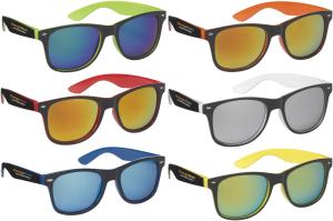 Fiesta Sunglasses With Mirrored Lenses