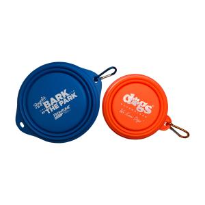 Collapsible Silicone Dog Pet Bowls