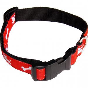 Dog Collar with Satin Applique