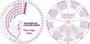 Golf Handicap Disc