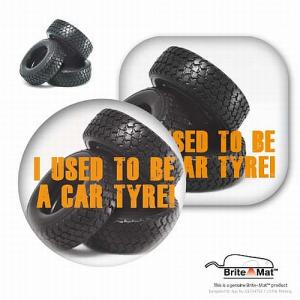 Brite-Mat Tyre Coaster