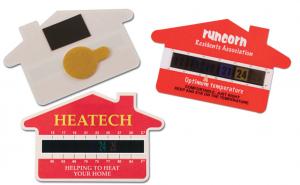 House Temperature Gauge Cards