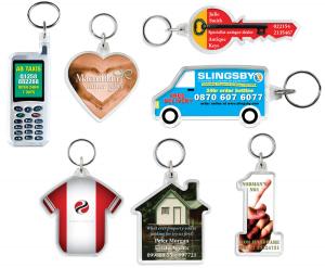 Shaped Range of Keyrings