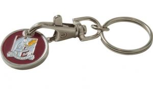 Trolley Coin Keyring