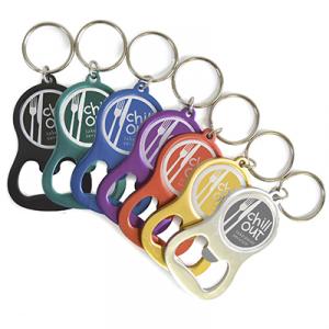 Metal Bottle Opener Keyring