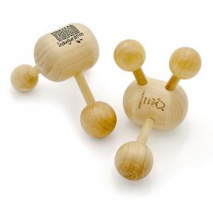 Wooden Tripod Massager