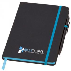 A5 Medium Noir Edge Soft Feel Notebook with Pen