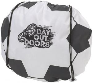 Penalty Football Shaped Drawstring Backpack