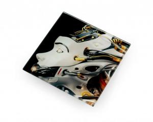 Glass Coasters with Full Dye Sublimation Print