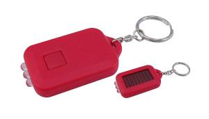 Solar Powered Torch Keyring